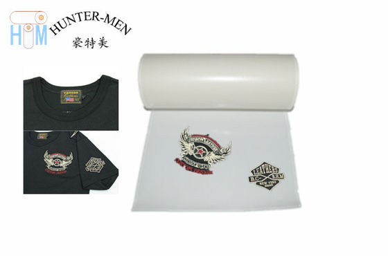 품질  Po Transparent Hot Melt Adhesive Roll 100mic For Apperal Garment Patches Logos 공장